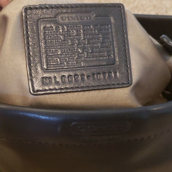 Leather Coach Purse - Picture 6 of 8
